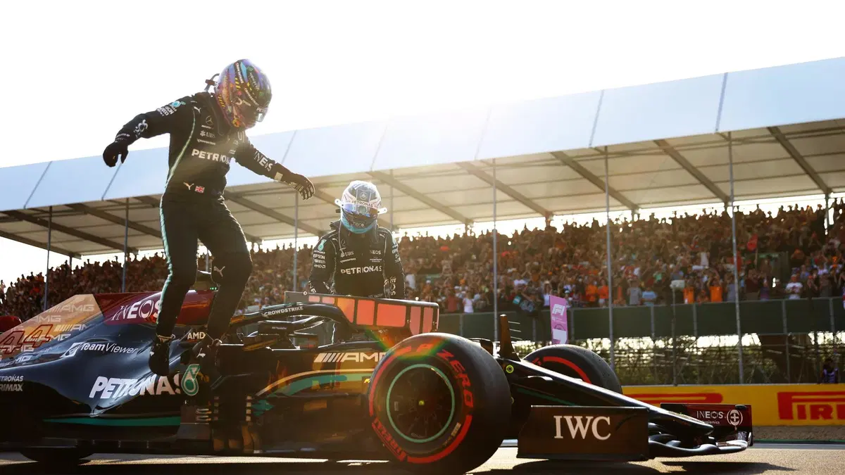 F1, GP Gran Bretagna 2021: pole per Verstappen (57)