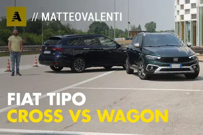 Tipo Cross vs Tipo Wagon: quale Fiat 2021 scegliere? Comparativa strumentale [Video]