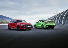 Nuova Audi RS3: più estrema e sportiva, con 400 CV e una modalità per il drifting