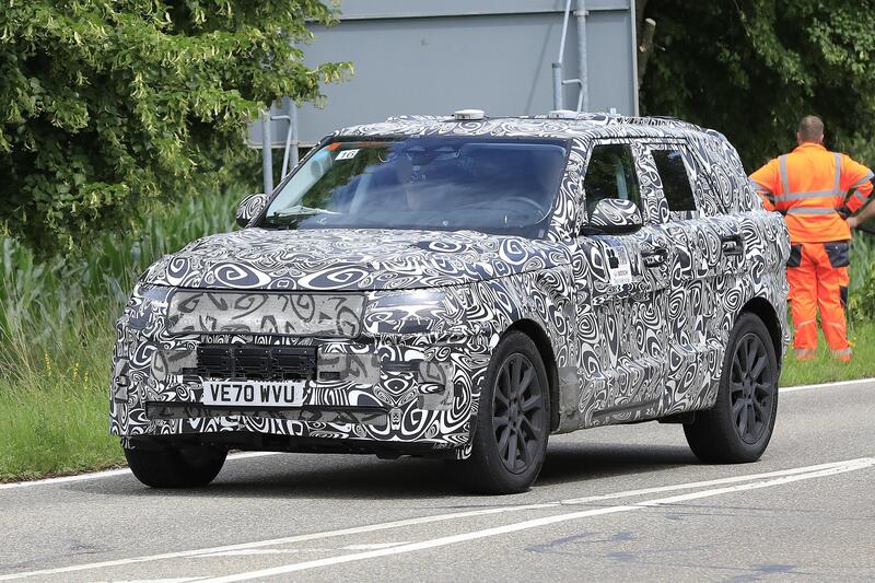 Range Rover Sport, le foto spia