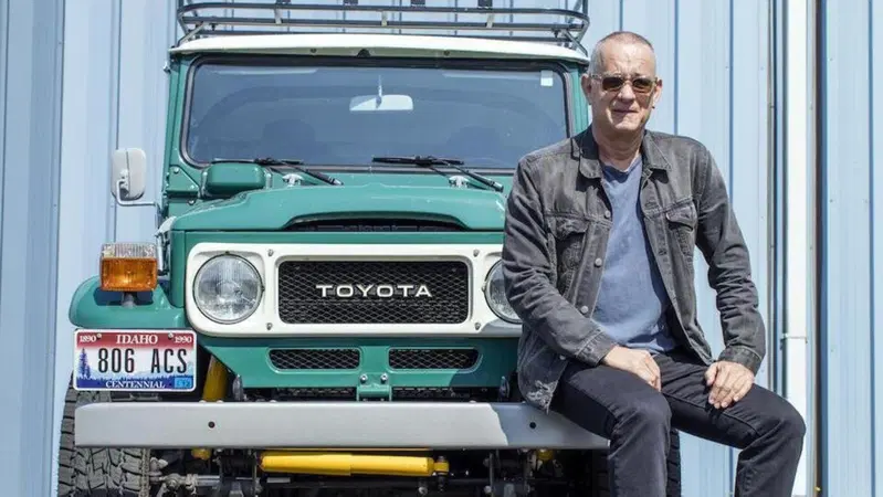 All&rsquo;asta una magnifica Toyota Land Cruiser appartenuta a Tom Hanks