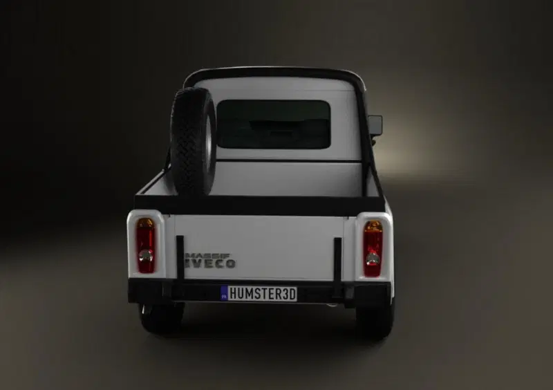 Iveco Massif Pick-up (2008-11) (5)