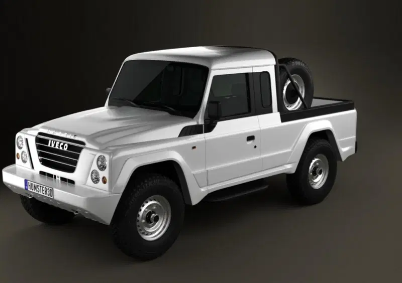Iveco Massif Pick-up (2008-11) (7)