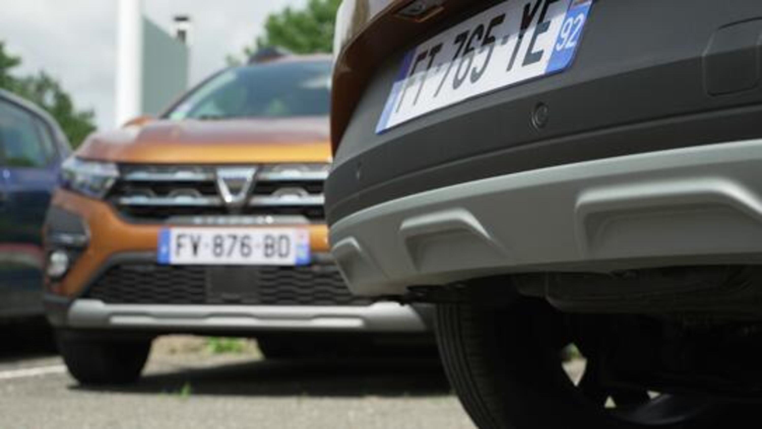 Le nuove Dacia sono antigraffio? Con gli elementi protezione paraurti