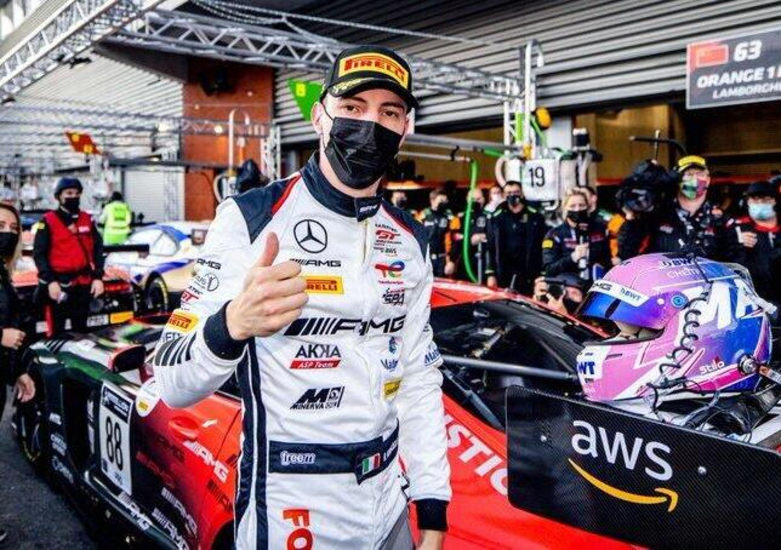 24 ore di Spa Mercedes in pole con Marciello News Automoto.it