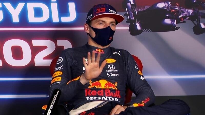 F1, GP Ungheria 2021: Verstappen sbotta in conferenza stampa
