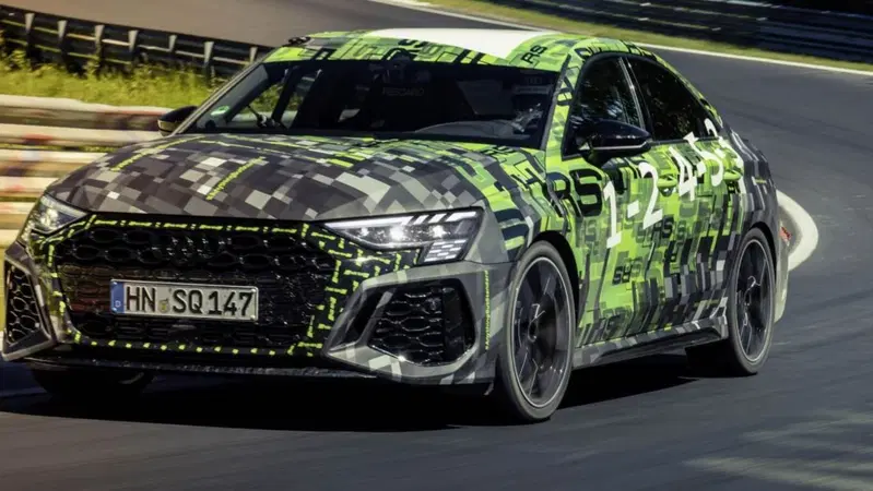 Nuovo record al Nurburgring, per l'Audi RS3 [video on-board]