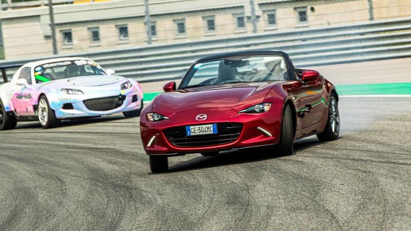 Nessun trasverso pericoloso con la MX-5, salvo volerlo a tutti i costi disattivando i controlli