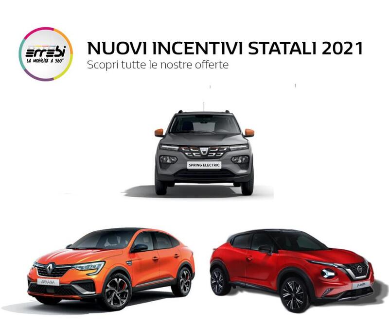 Sfruttare i nuovi incentivi auto 2021, Prima che si esauriscano [Guida Errebi]