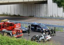 Incidente mortale nel vicentino, Video intervento pompieri