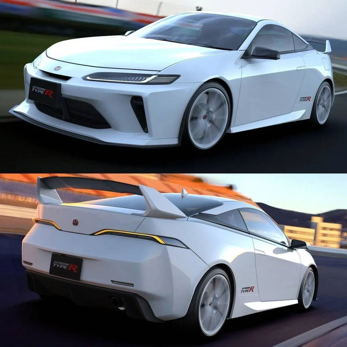 Honda Integra Type R: un render la immagina nel 2022 (3)