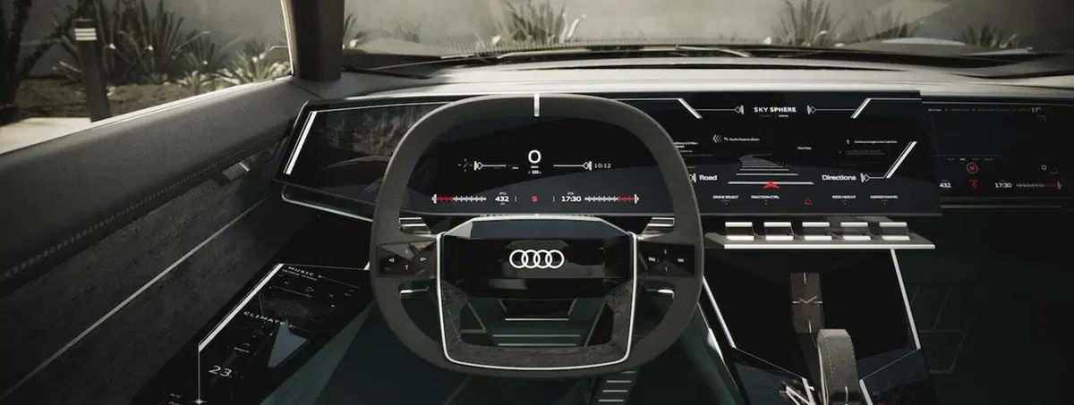 Audi Skysphere concept, Ecco il prototipo elettrico hi-tech (4)
