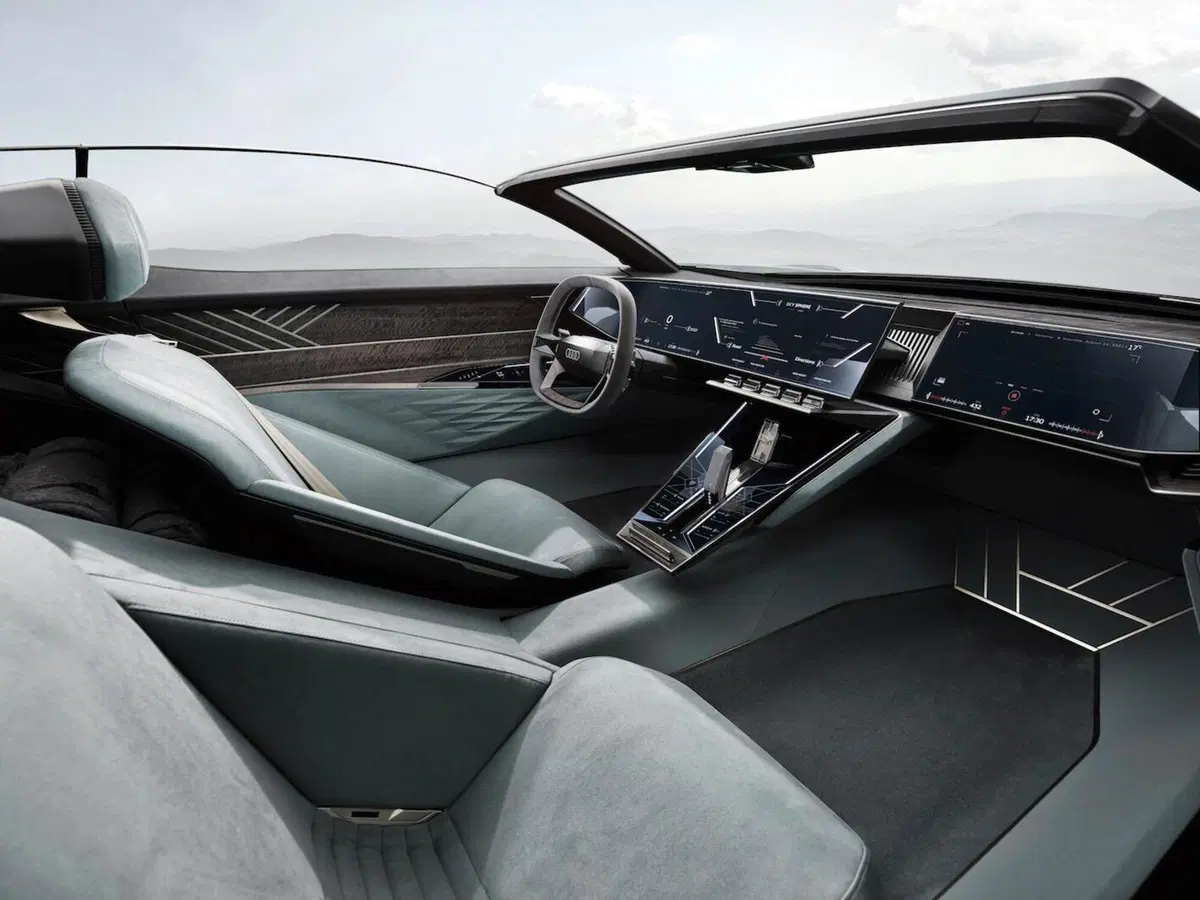 Audi Skysphere concept, Ecco il prototipo elettrico hi-tech (16)