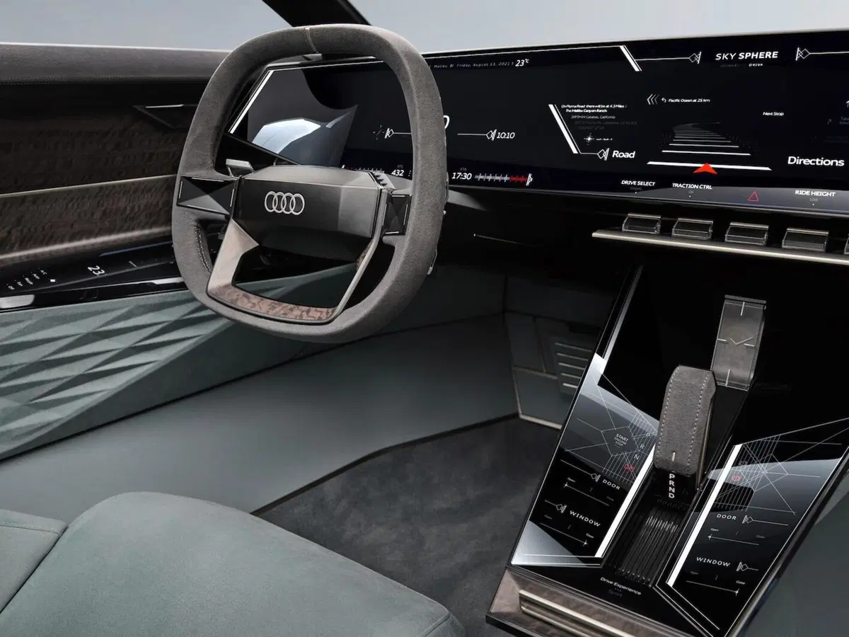 Audi Skysphere concept, Ecco il prototipo elettrico hi-tech (20)