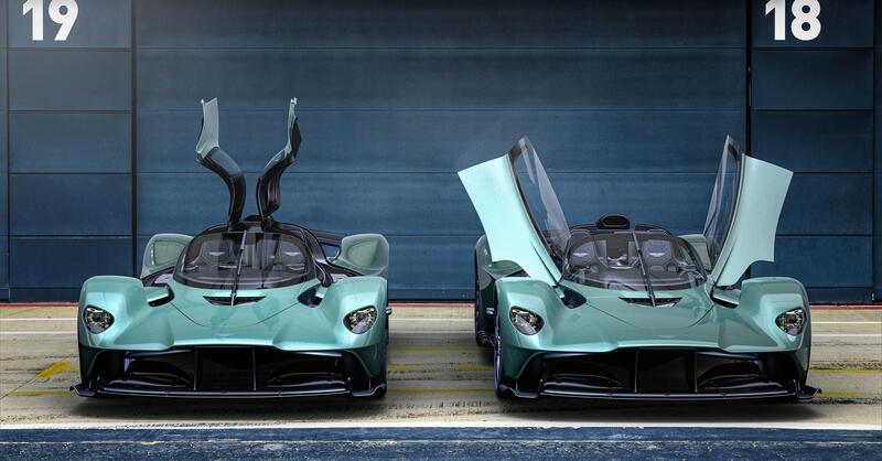 Aston Martin Valkyrie annunciata in versione spider