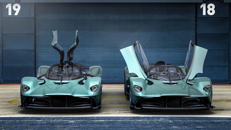Aston Martin Valkyrie annunciata in versione spider