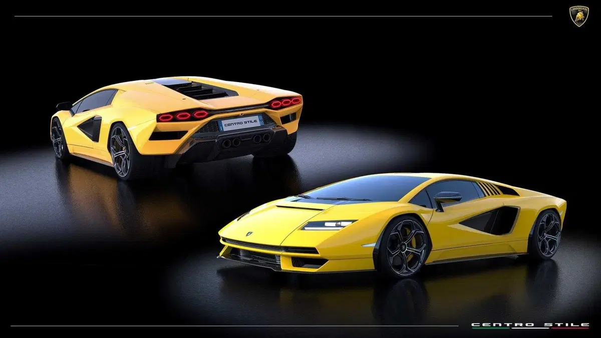 Lamborghini Countach si mostra in tutti i suoi colori (4)