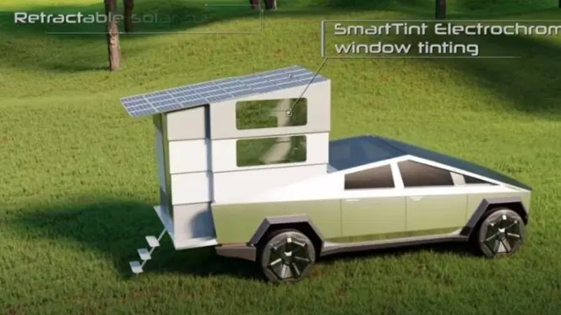 Il camper sviluppato per Tesla ha gi&agrave; ricevuto 80 milioni di dollari in preordini