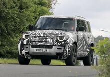 Land Rover Defender 130: le prime foto spia