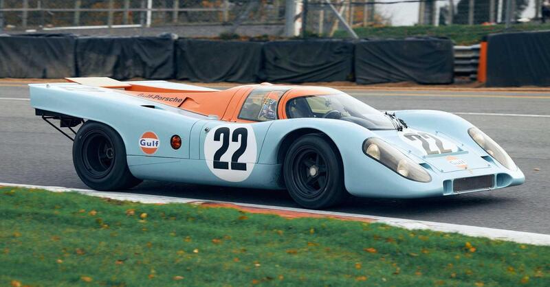 La Porsche 917 in avviamento, bella e pericolosa: se ha dentro la marcia