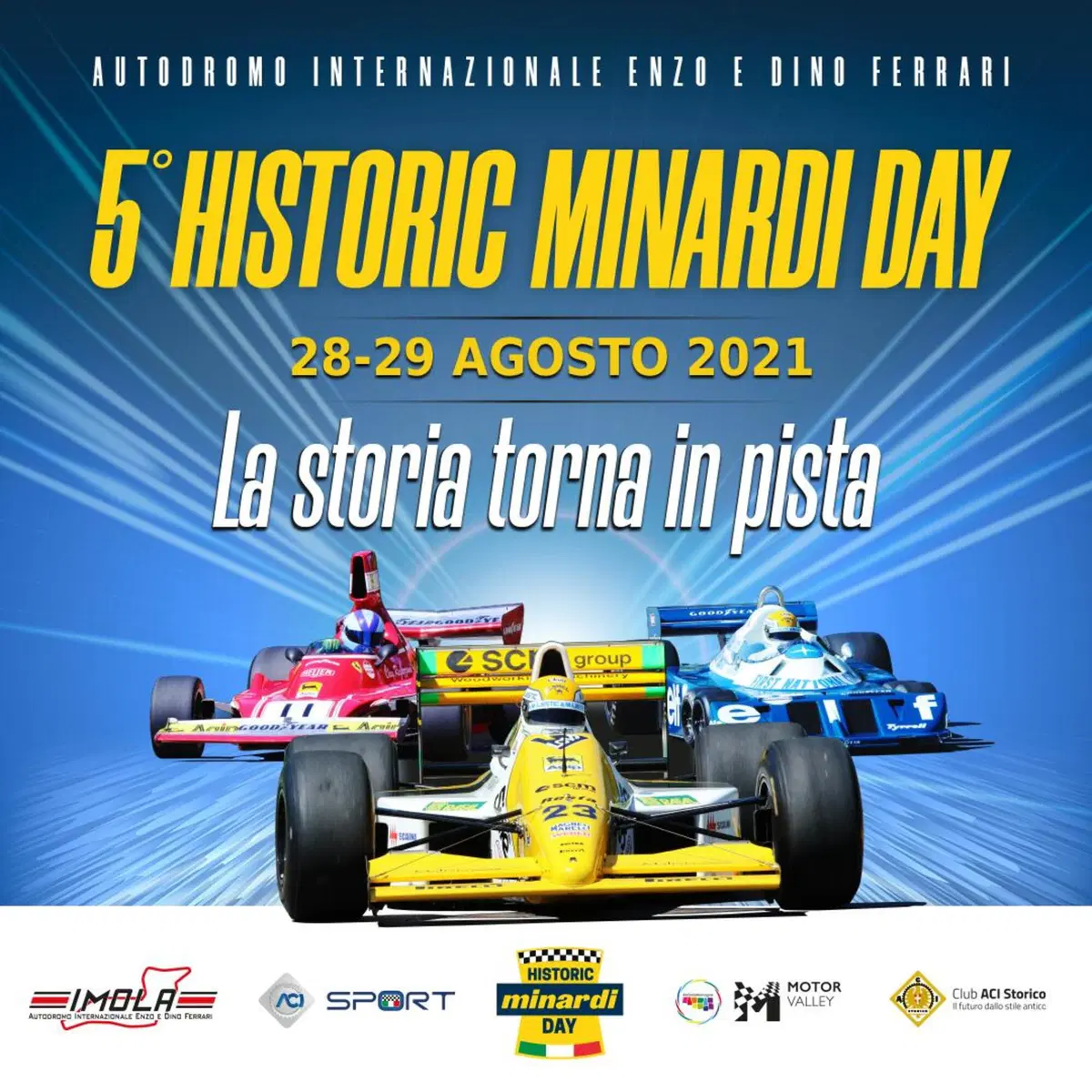 Historic Minardi Day, il 28 e 29 agosto l'edizione 2021