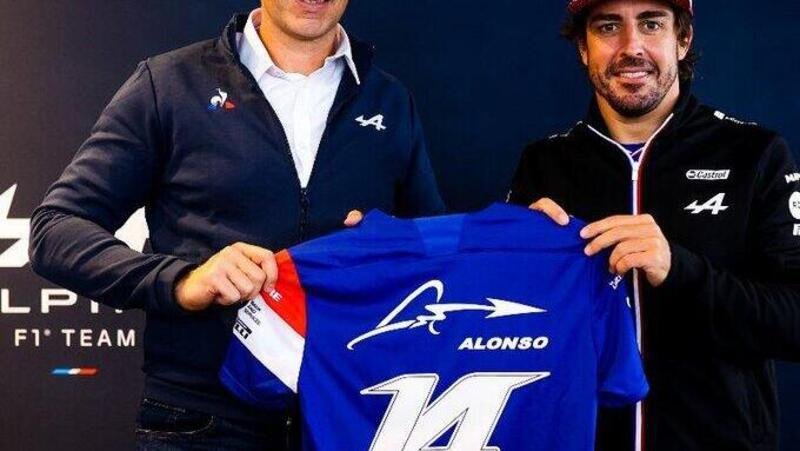 Formula 1, Fernando Alonso resta in Alpine per il 2022