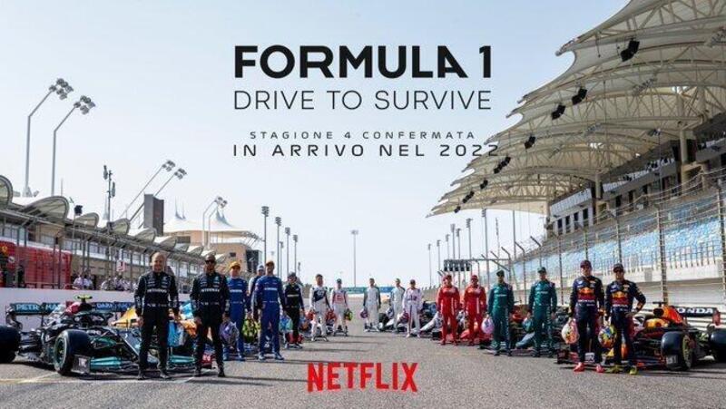 F1: Netflix annuncia Drive to Survive 4