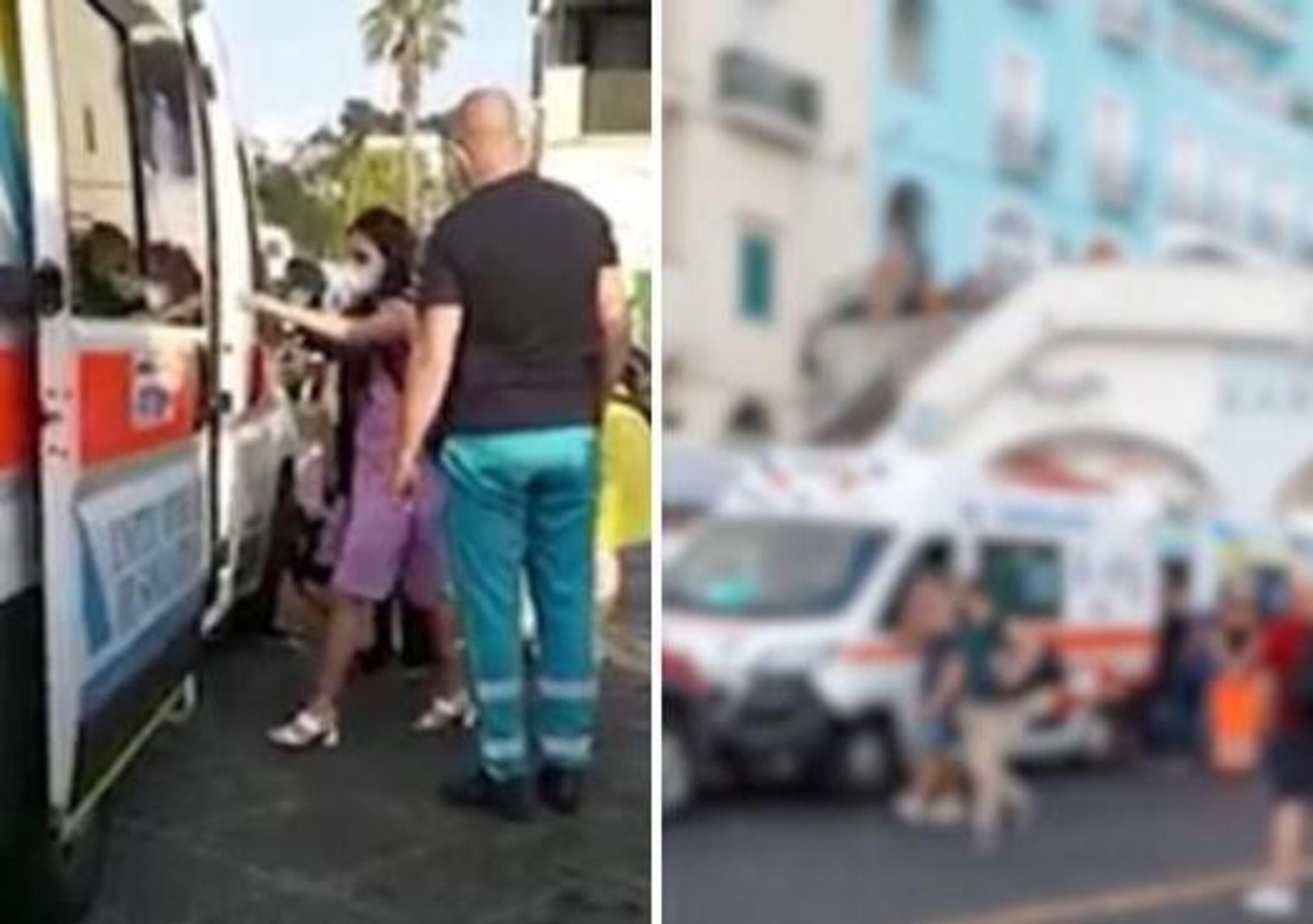 Capri, ambulanze usate come taxi abusivi: il video di denuncia