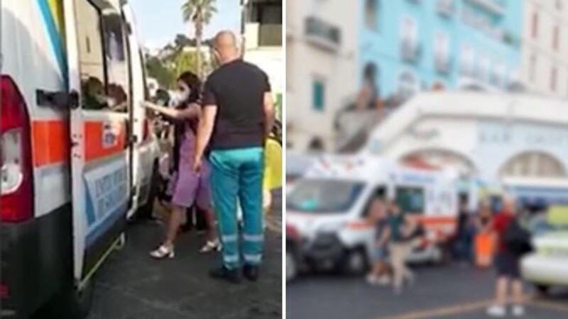 Capri, ambulanze usate come taxi abusivi: il video di denuncia