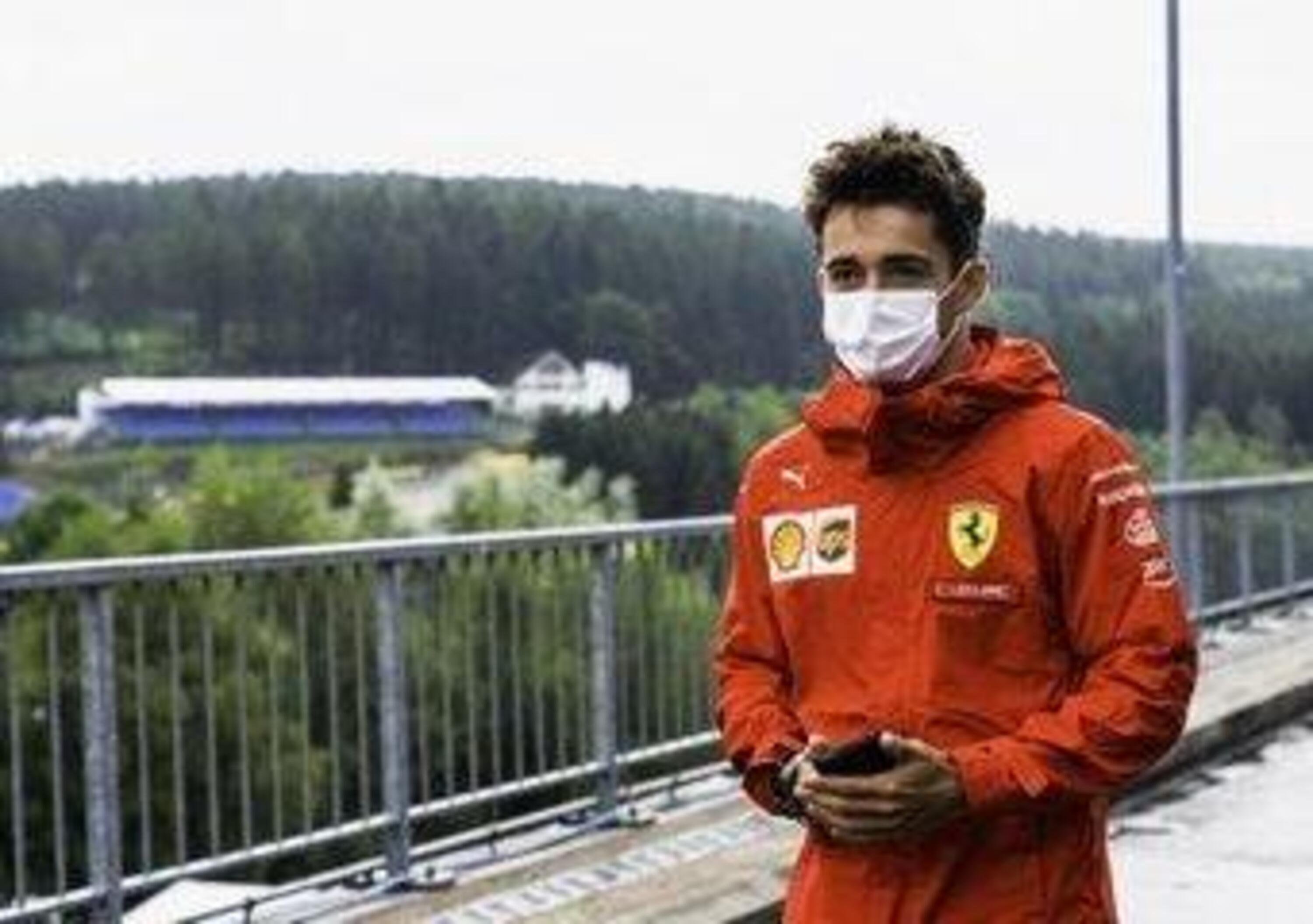 F1, Leclerc: &quot;Finire contro le barriere non &egrave; stato il miglior modo di chiudere il Venerdi&quot;