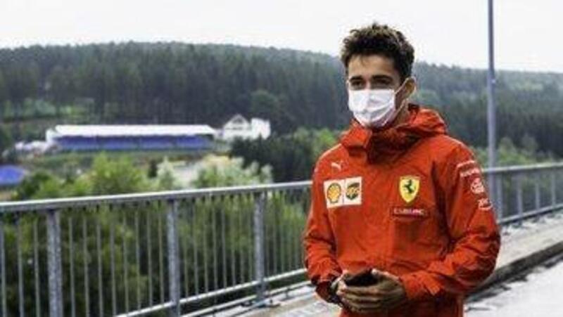 F1, Leclerc: &quot;Finire contro le barriere non &egrave; stato il miglior modo di chiudere il Venerdi&quot;