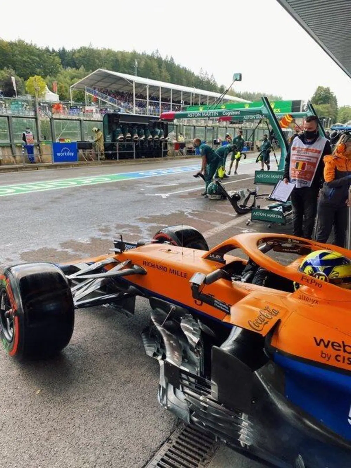 F1, GP Belgio 2021, FP3: Verstappen al top (11)