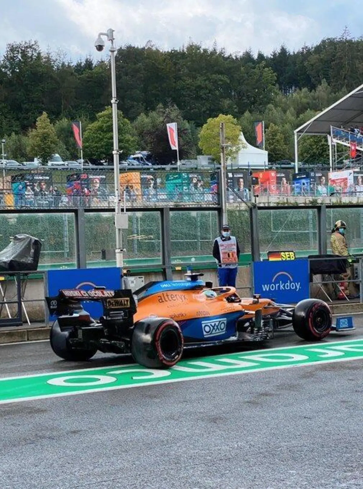 F1, GP Belgio 2021, FP3: Verstappen al top (45)