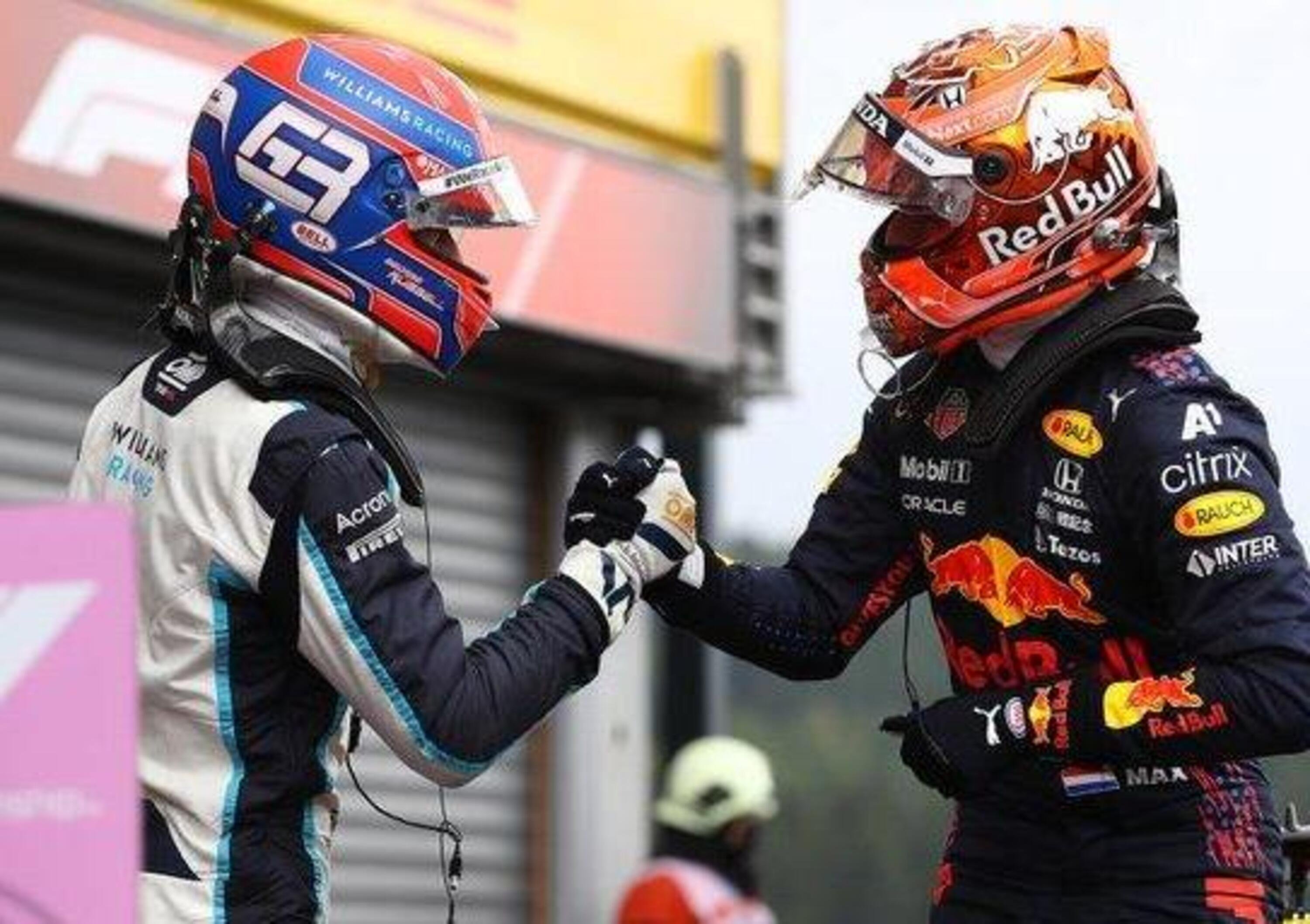 F1, GP Belgio 2021: Verstappen 1&deg; pole a Spa, Russell mvp