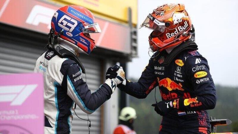 F1, GP Belgio 2021: Verstappen 1&deg; pole a Spa, Russell mvp