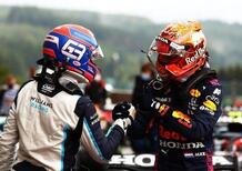 F1, GP Belgio, Analisi qualifiche: Verstappen toglie la pole a Russell, Ferrari affonda sul bagnato