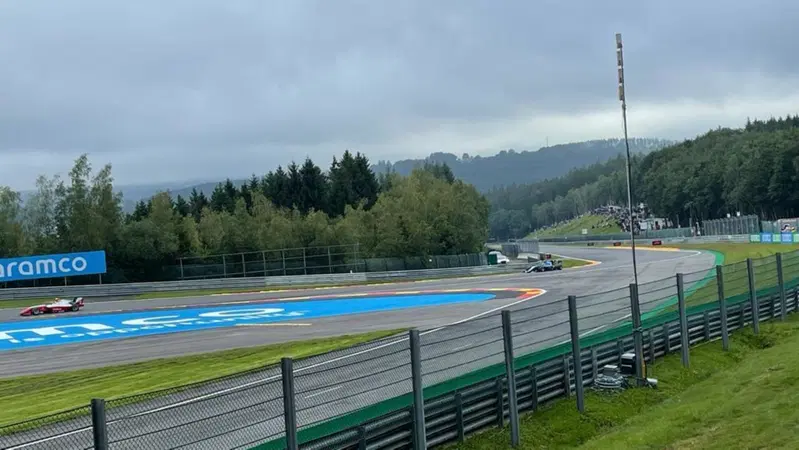 F1, Il Gran Premio del Belgio visto dalla tribuna