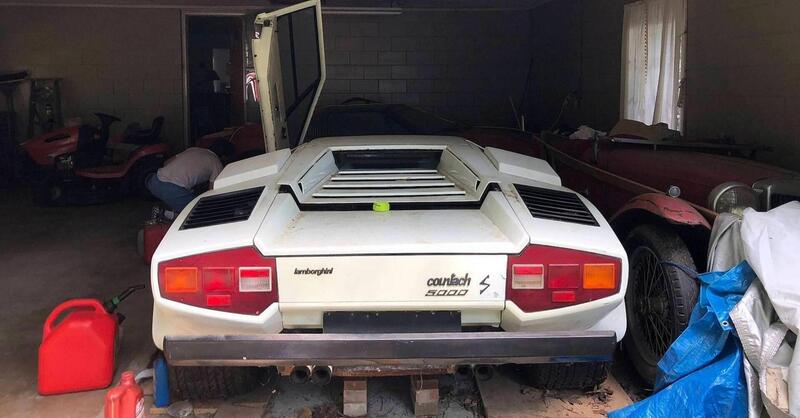 Trovata una vera Lamborghini Countach: gestita come rifiuto!