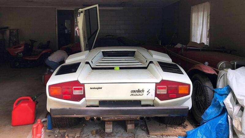 Trovata una vera Lamborghini Countach: gestita come rifiuto!