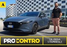 Mazda3 (2021) Skyactiv-X, PRO e CONTRO | La pagella e tutti i numeri della prova strumentale