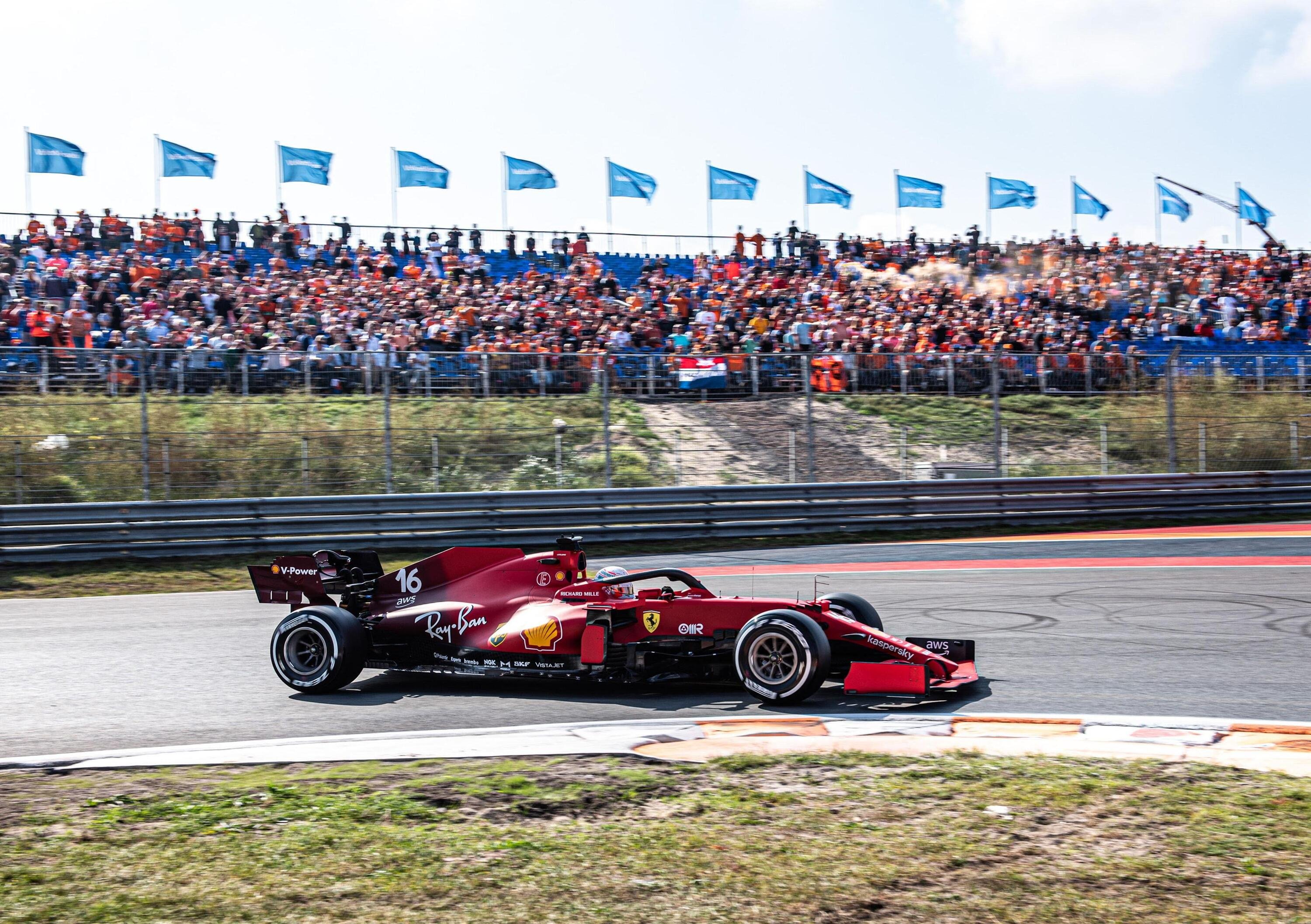 Formula 1: la Ferrari a cosa pu&ograve; ambire davvero a Zandvoort?