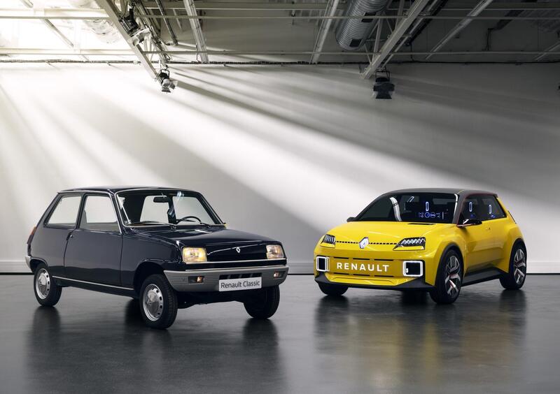 Renault 5, passato e presente al Salone di Monaco 2021