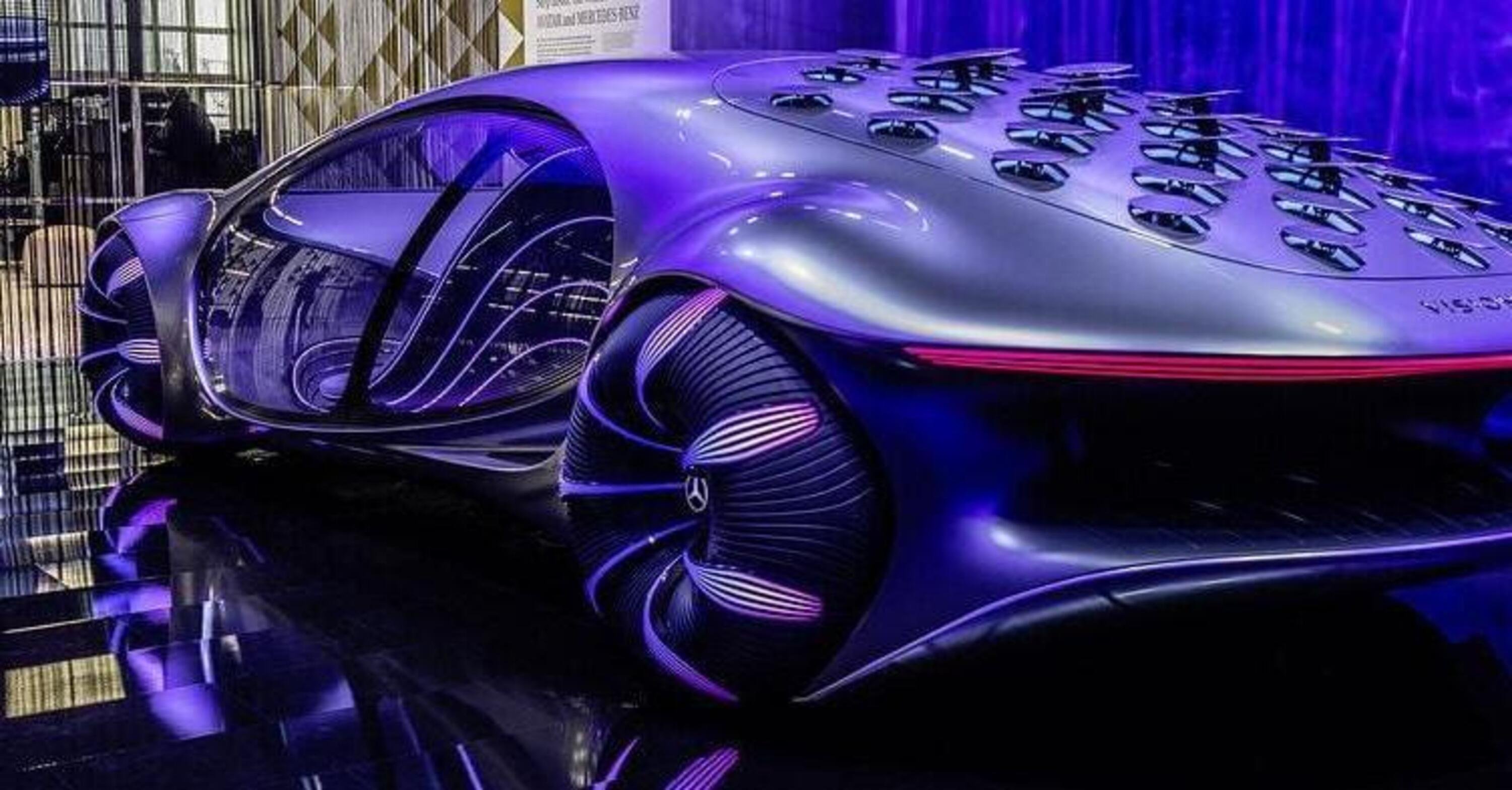 Salone di Monaco 2021, Mercedes: il futuro della Stella nella Vision AVTR