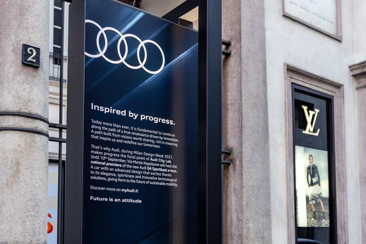 Elettrico, innovazione e futuro: Audi guarda avanti al Fuorisalone, ma senza forzare i tempi