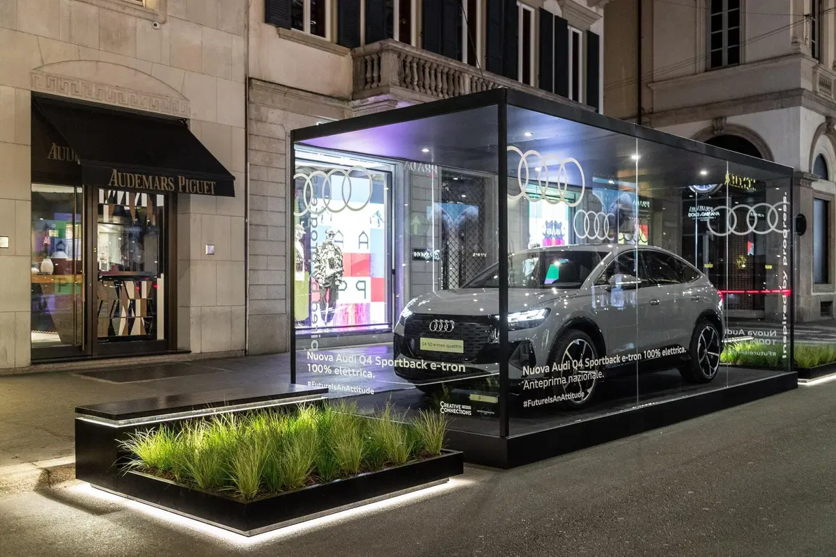 Elettrico, innovazione e futuro: Audi guarda avanti al Fuorisalone, ma senza forzare i tempi (8)
