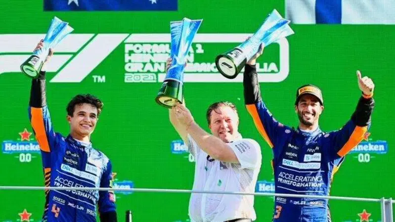 F1, Norris: "Sono contento per la squadra e Daniel"