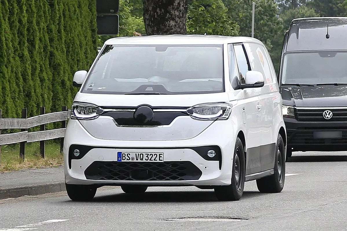 Nuove foto del furgone VW elettrico ID (2)