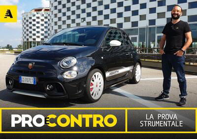 Abarth 695 esseesse, PRO e CONTRO | La pagella e tutti i numeri della prova strumentale