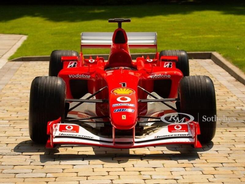 Una Ferrari F2003-GA in vendita a Londra 