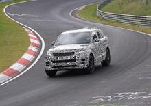 Range Rover Sport SVR, le foto spia 